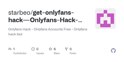 free onlyfans hack|onlyfans GitHub Topics GitHub